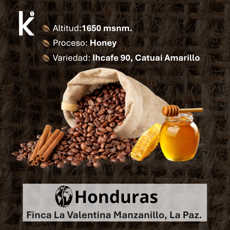 Café de Especialidad Colombia Honey – Tostado Ligero 80g | Molido