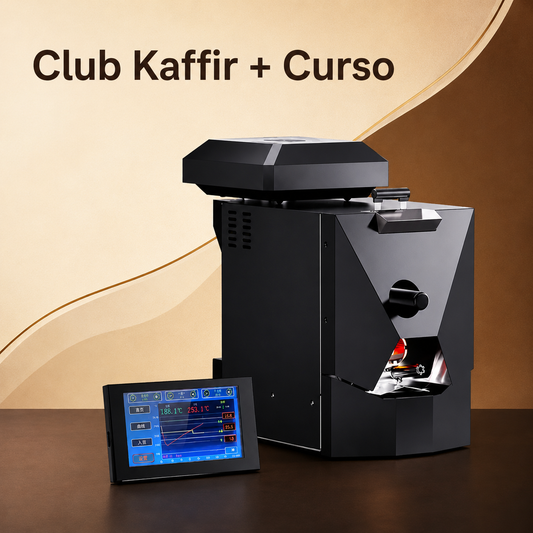 Tostadora de Granos de Café 500 g ACR002B-050 con Pantalla Táctil+ Club kaffir + Capacitación