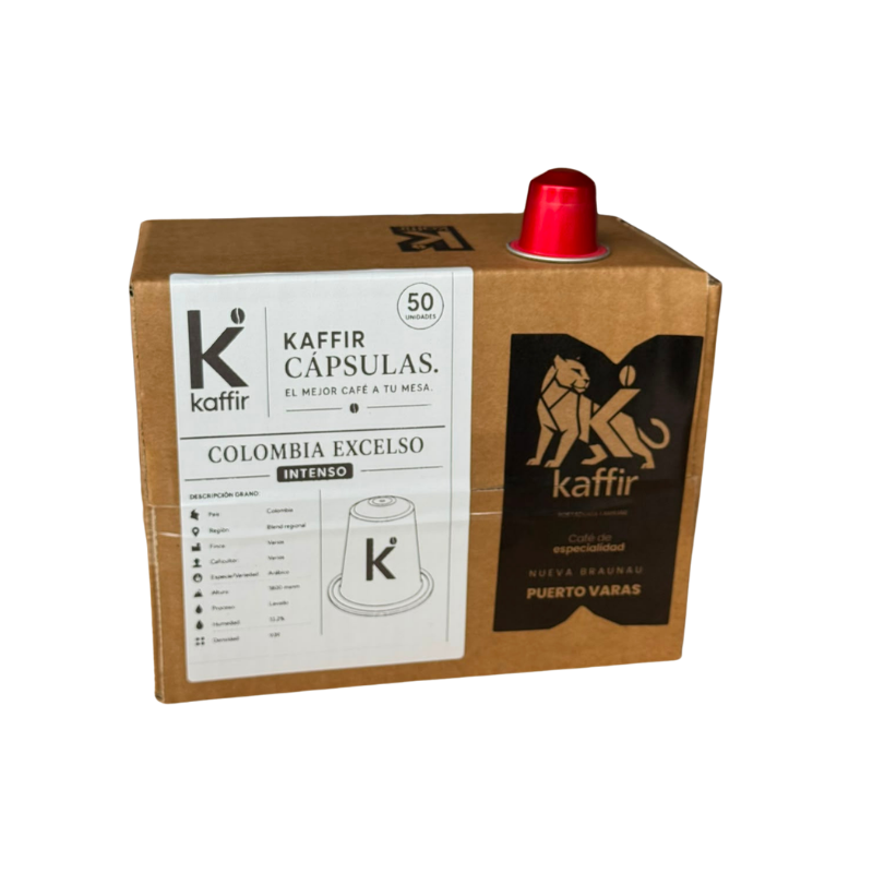 Cápsulas de Café Jaguar – Colombia Excelso Intenso