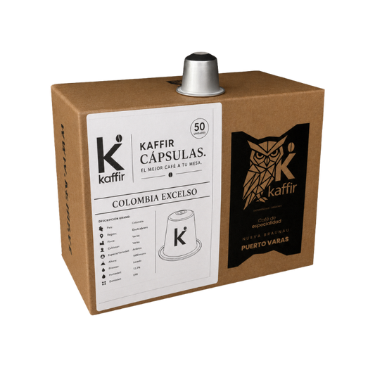 cápsulas de café Colombia Excelso medio